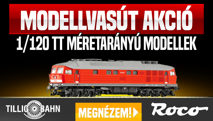 TT vasútmodell akció