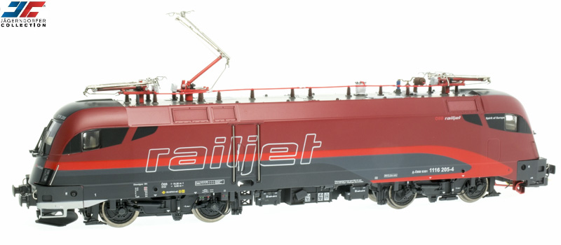 Jägerndorfer 71402 Railjett szett Spirit Of Europe, ÖBB VI, High-End kiadás