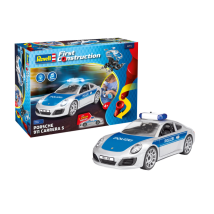 Revell 00912 Porsche Police Car with Light & Sound 1:20