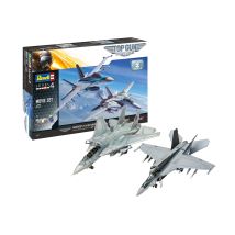 Revell 05677 Top Gun Maverick's F/A 18 + F-14D Tomcat