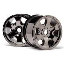 HPI 105801 Warlock Wheel Black Chrome (83X56Mm/2db)