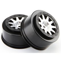 HPI 106200 Mk.10 V2 Wheel Matt Chrome (4.5Mm Offset/2db)
