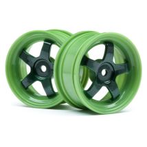 HPI 113095 Work Meister S1 Wheel Green 26Mm (0Mm Os/2db)
