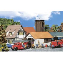 Faller 131240 Kis tűzoltó állomás, H0