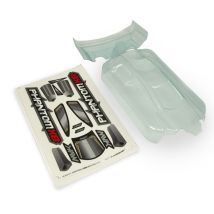 MAVERICK 150089 CLEAR LEXAN PHANTOM XB BODY & WING - W/ DECAL SHEET
