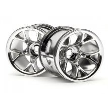 HPI 2197 Mt Mesh Wheel (Chrome)