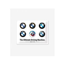 BMW - logo evolution fémtábla 30x40 cm