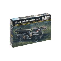 Italeri 326 1/4 TON. 4x4 AMBULANCE JEEP  1:35