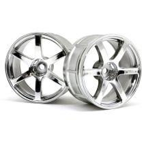 HPI 33465 Lp29 Wheel Yokohama Avs Model T6 Chrome (2db)