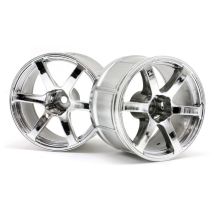 HPI 33467 Lp35 Wheel Yokohama Avs Model T6 Chrome (2db)