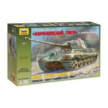 Zvezda 3601 King Tiger Ausf. B /Henschel Turret/ German Heavy Tank 1:35