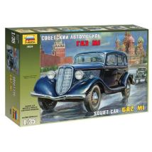 Zvezda 3634 GAZ M1 Soviet Staff Car 1:35