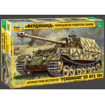 Zvezda 3653 Sd. Kfz. 184 Ferdinand Tiger makett 1:35 (3653)