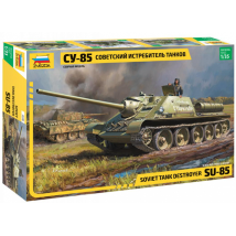 Zvezda 3690 SU-85 Self Propelled Gun 1:35