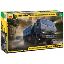 Zvezda 3697 Kamaz-5350 Truck 3-axle Mustang  1:35