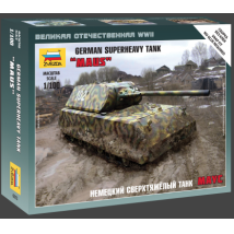Zvezda 6213 German Superheavy Tank Maus 1:100