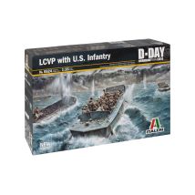 Italeri 6524 LCVP with US INFANTRY  1:35