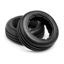 HPI 67966 Double Blades Tire (White/Baja 5B/Front/2db)