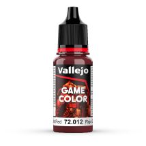 Vallejo 72012 Game Color Scarlet Red, 18 ml