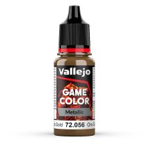 Vallejo 72056 Metalic Color Glorious Gold, 18 ml