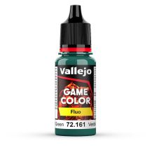 Vallejo 72161 Fluo Color Fluorescent Green, 18ml