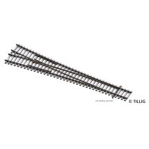 Tillig 83344 EW3 links 12°, Betonschwelle