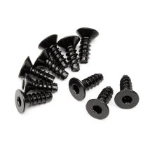 HPI 94303 Tp. Flat Head Screw M3X8Mm (Hex Socket/10db)
