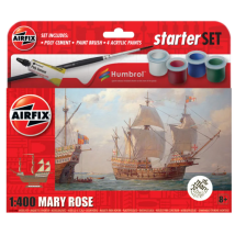 Airfix 55114A Small Starter Set NEW Mary Rose (A55114A)