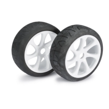Absima 2530009 kerék szett buggy 7 spoke/utcai fehér 1:8, 1 pár