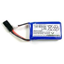 7.4V 800mAh Li-Ion akku