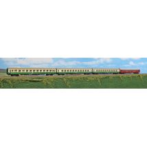 ACME 55162 Spree Alpen Express: Set mit 3 ACME Wagen + 1 ROCO Wagen, DR