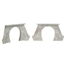 Faller 120561 Alagútbejárat, egysínes, 15,7 x 8,5 cm, 2 db