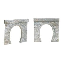 Faller 120563 Alagútbejáró, egysínes, 12,8 x 12,5 cm, 2db