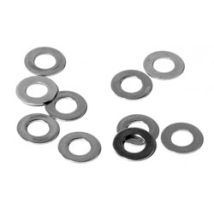 Alátét M5 x 10 x 0.5mm ezüst