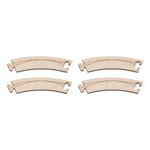 Faller 161921 Lézervágott ív Car-Systemhez 45' R218 4 db