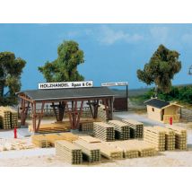 Auhagen 11353 Span & Co. fűrésztelep