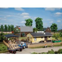 Auhagen 11374  Vidéki kereskedelmi és raktár épület