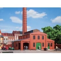 Auhagen 11431 Kazánház, kéménnyel