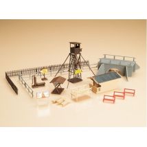 Auhagen 12265 Erdei készlet (Az erdő szélén-kiegészítők), H0/TT