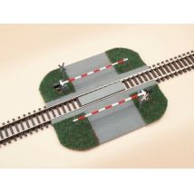 Auhagen 41582 Vasúti átjáró sorompóval