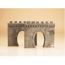 Auhagen 41586 Alagútbejáró, egysínes, 155 x 137 mm