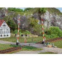 Auhagen 41604 Vasúti átjáró sorompóval