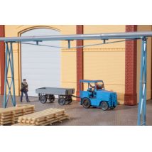 Auhagen 41636 Targonca tolólappal, utánfutóval