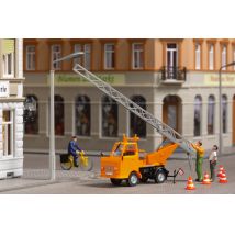 Auhagen 41656 Multicar M22, létrás felépítménnyel