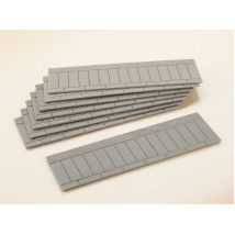 Auhagen 42552 Járdalap, egyenes, 960 x 35 mm, 8 db, H0/TT