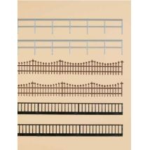 Auhagen 42558 Vaskerítés és korlátok, H0/TT