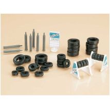 Auhagen 42590 Gumiabroncsok, állvánnyal és gázpalackkal (H0/TT)