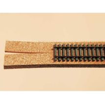 Auhagen 43562 Parafa ágyazat sínekhez, 50 cm, 4 db