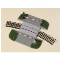 Auhagen 43655 Vasúti átjáró sorompóval