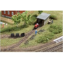 Auhagen 43700 Bányavasúti szerelvény, fűtőházzal